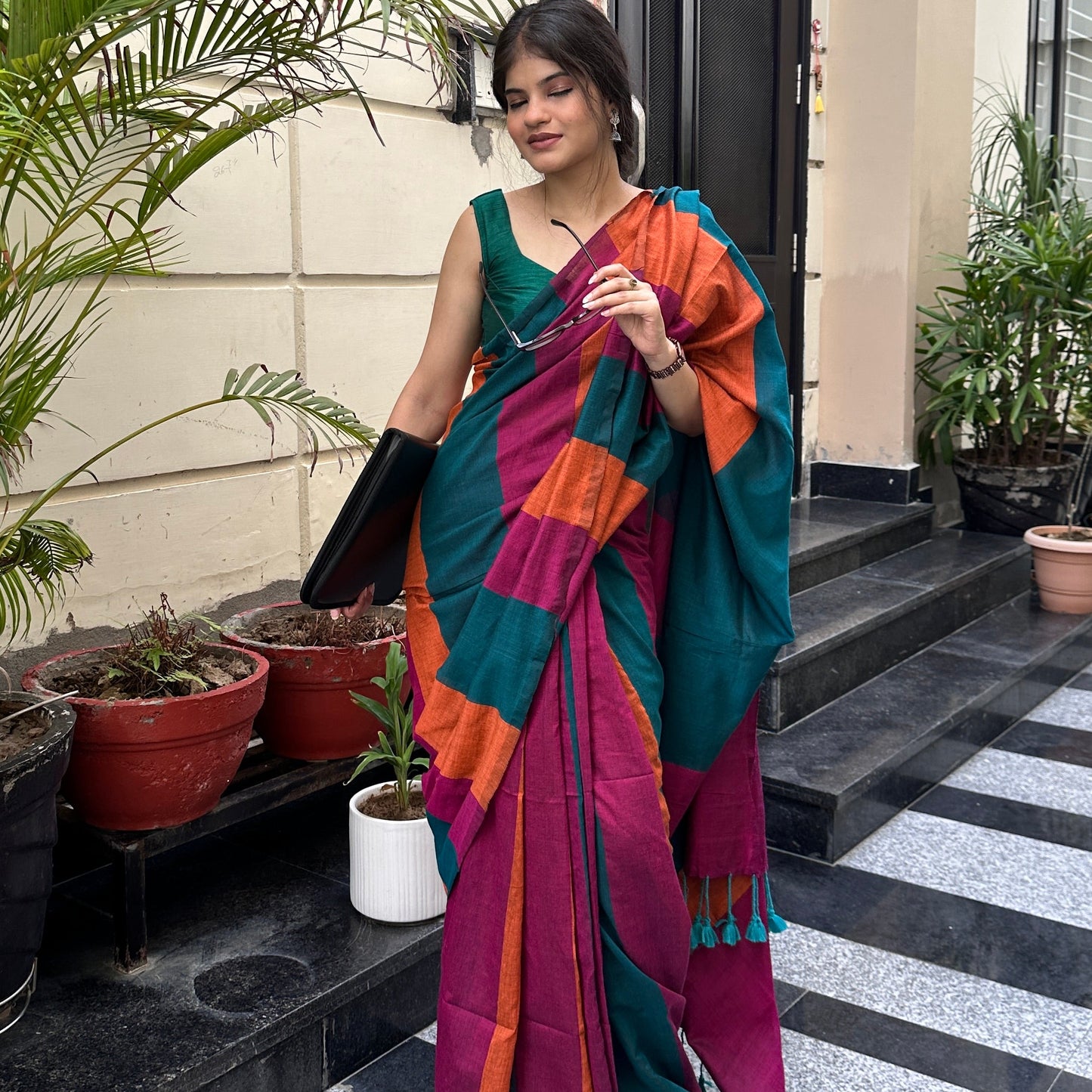 Mulmul cotton office outfit