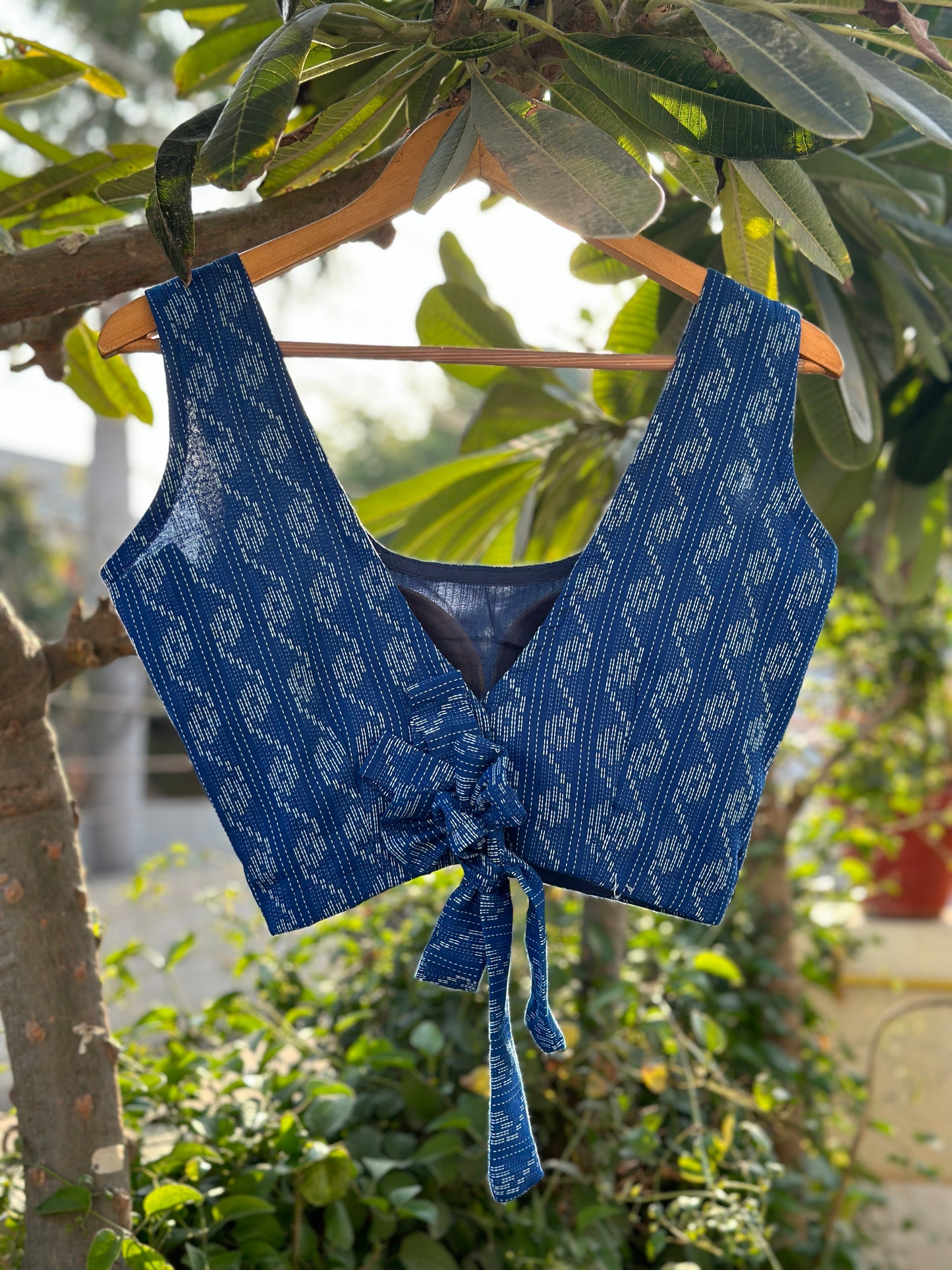Neeli-Kantha-Handwoven-Indigo-Blouse