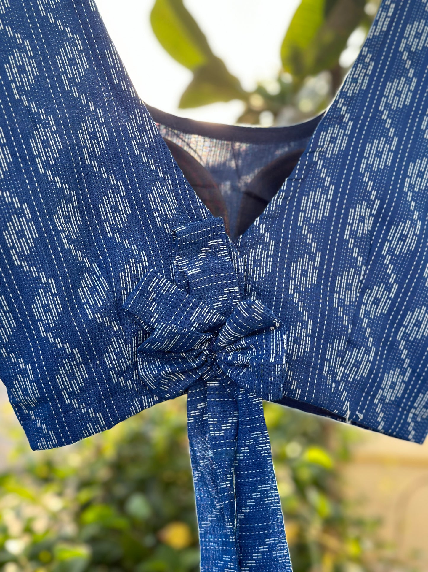 Neeli-Kantha-Handwoven-Indigo-Blouse