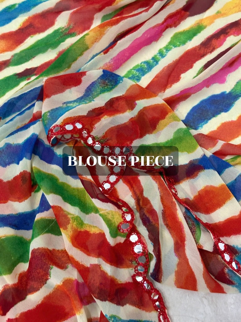 Partywear saree
