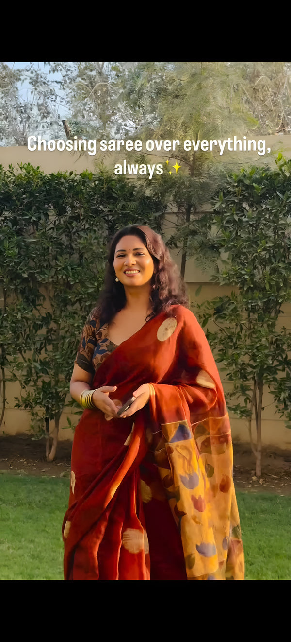 Always a saree girl❤️