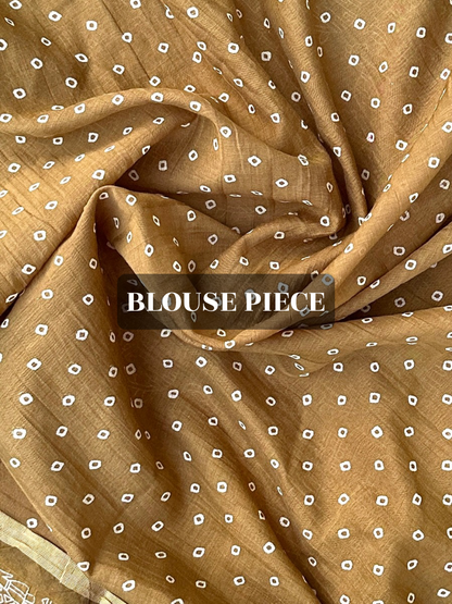 Bandhej blouse designs 