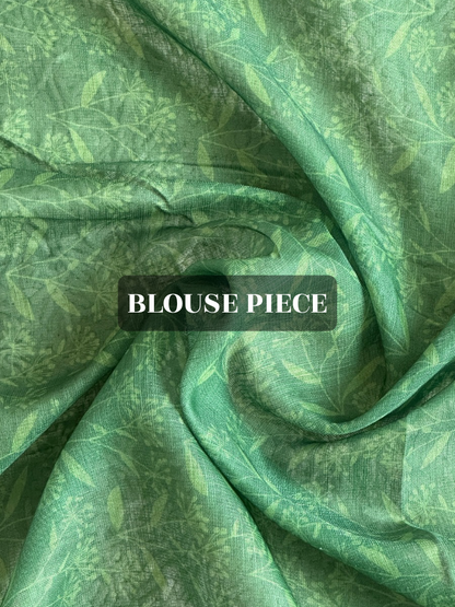 Green blouse piece