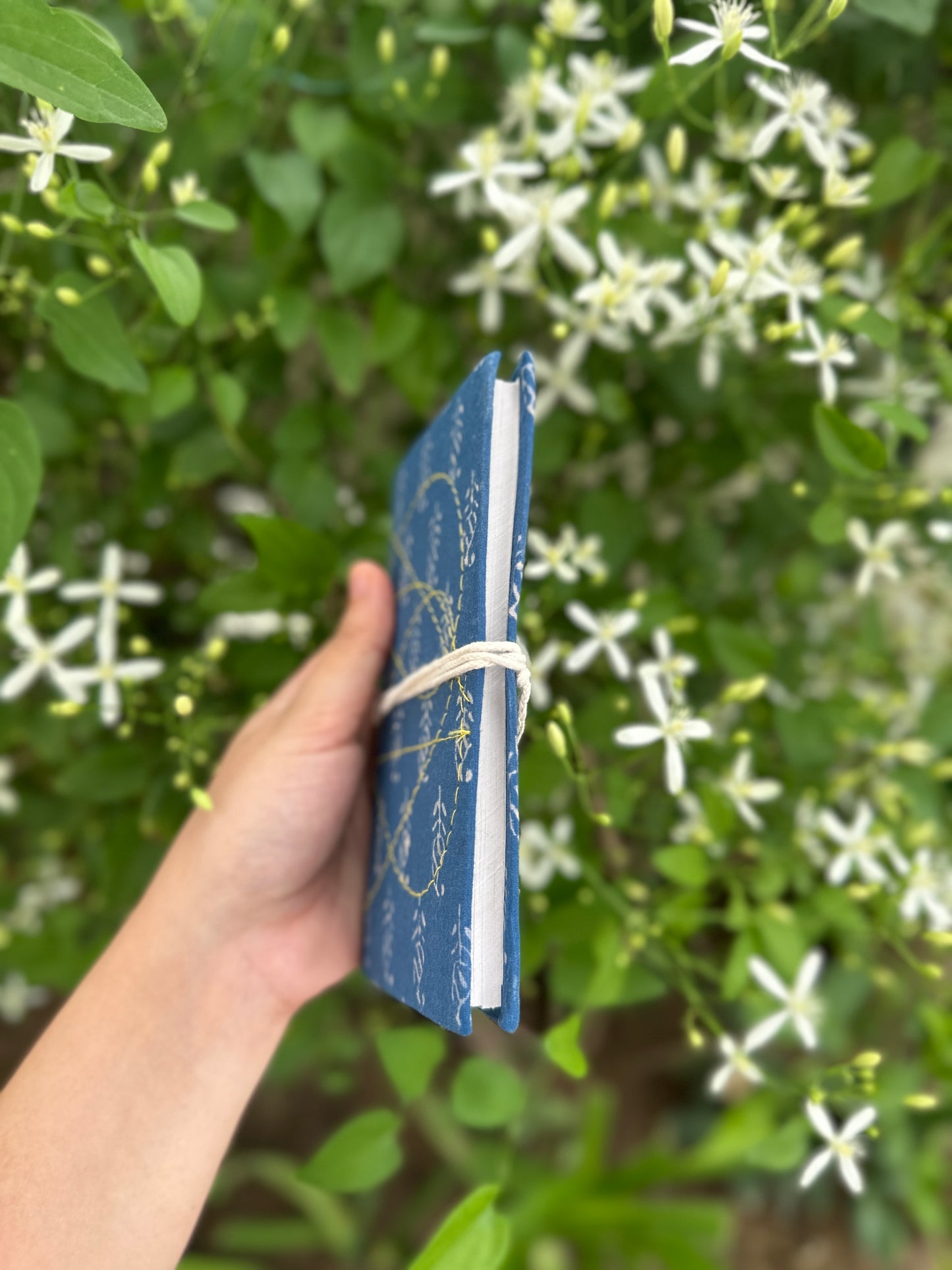 Eco-friendly small fabric diaries