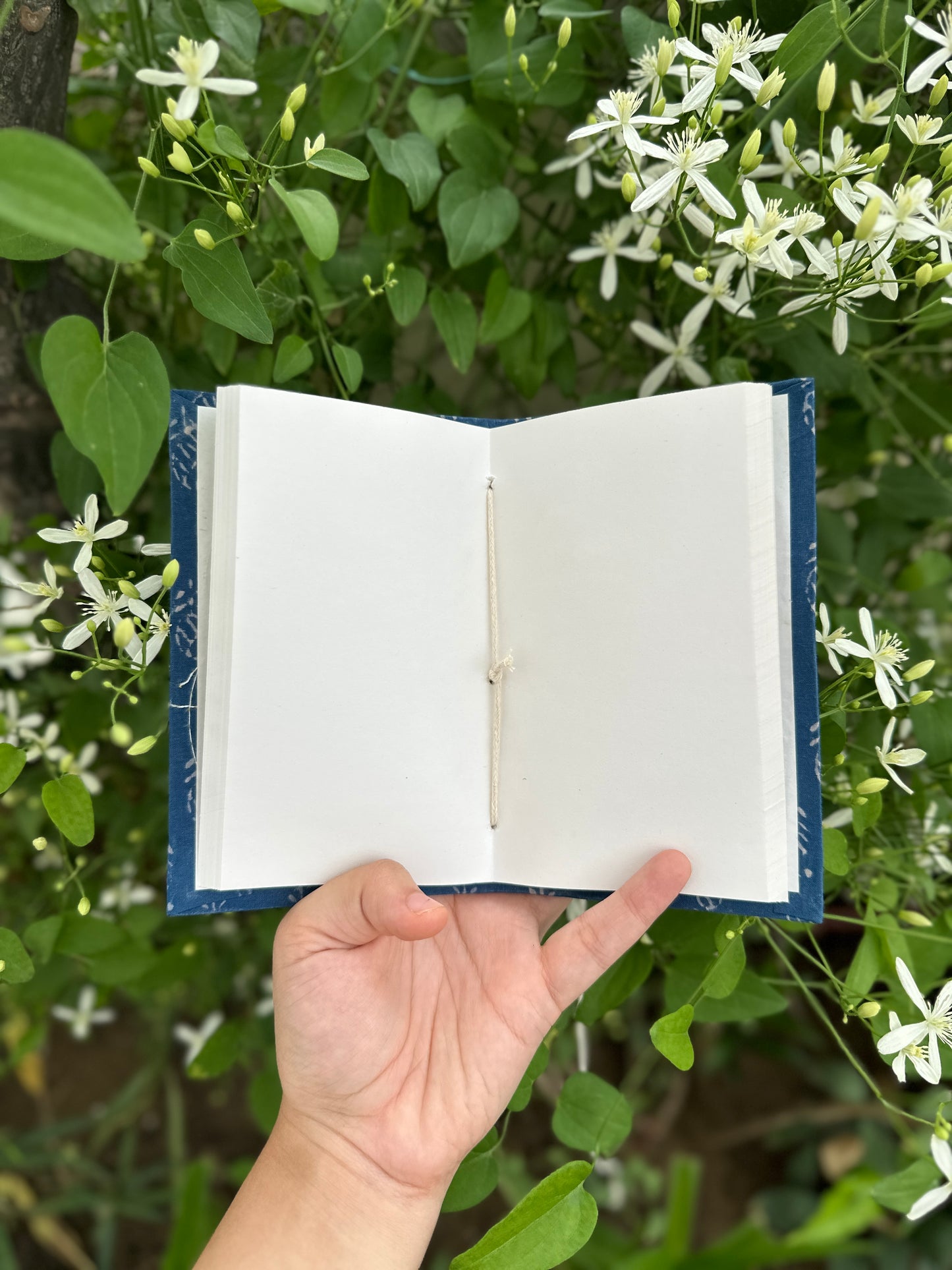 Eco-friendly small fabric diaries