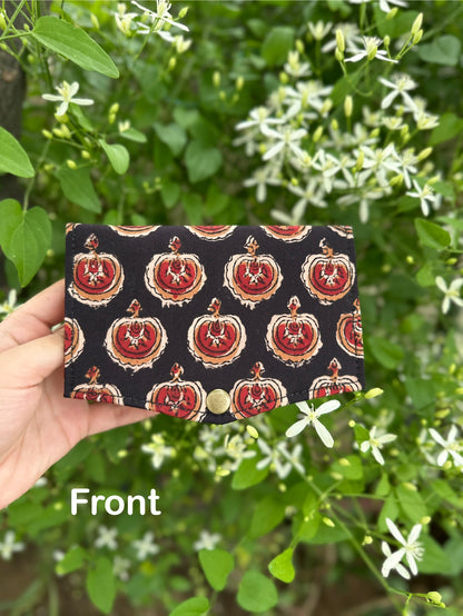 Eco friendly small fabric wallet