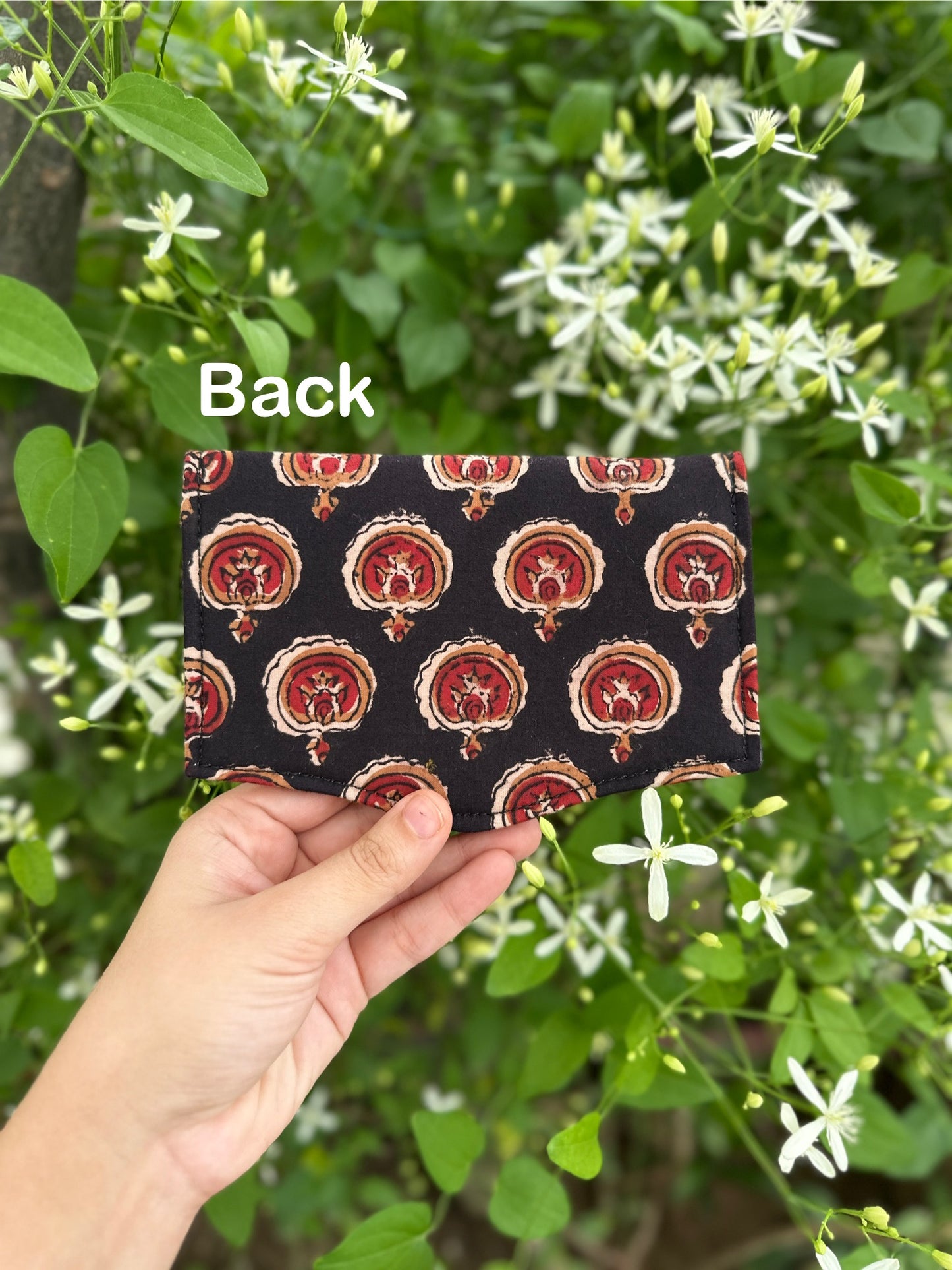 Eco friendly small fabric wallet
