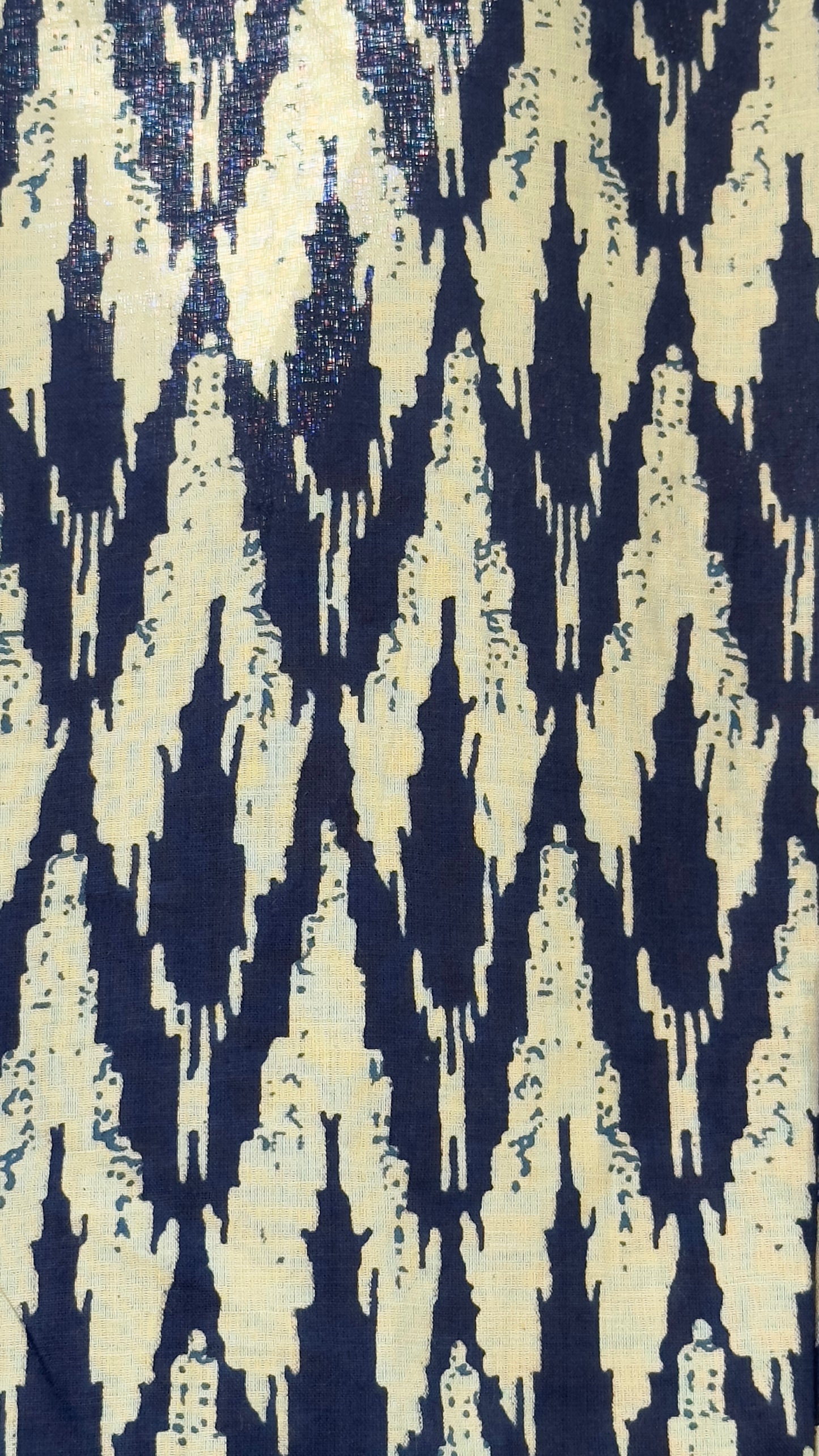 Neelam Ikat Cotton Blouse