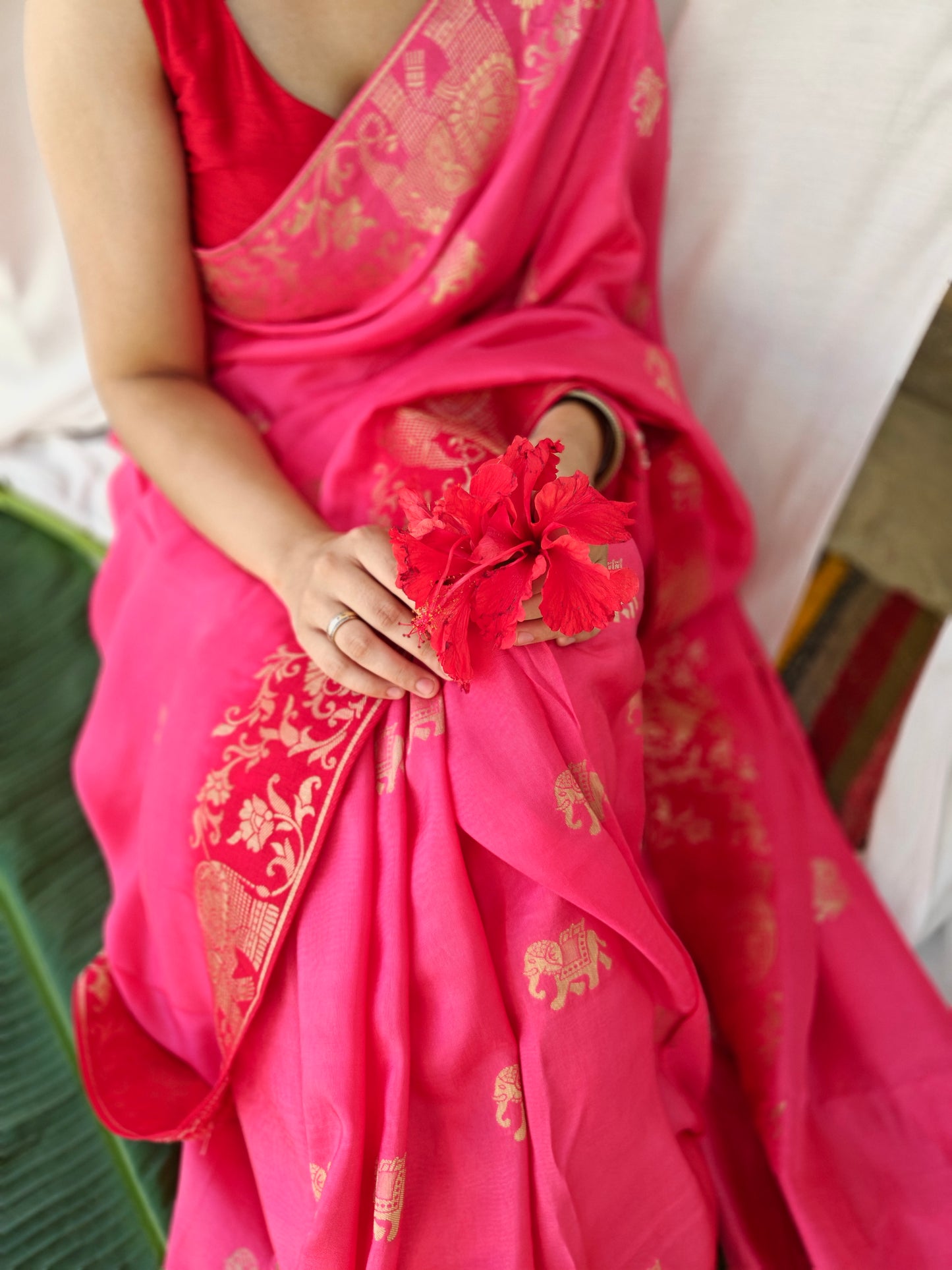 Silk saree for wedding 