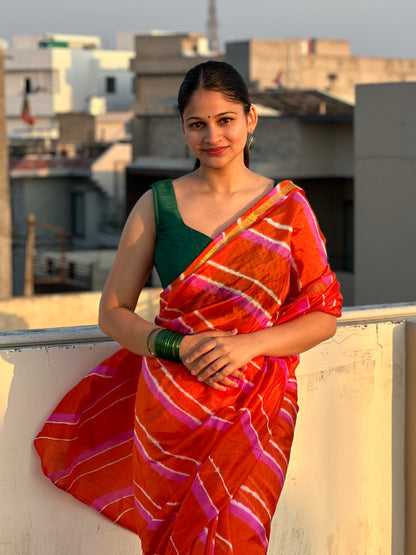 orange-pink-leheriya-saree